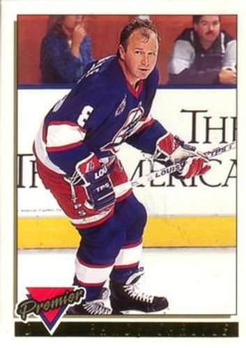 #86 Randy Carlyle - Winnipeg Jets - 1993-94 O-Pee-Chee Premier Hockey - Gold