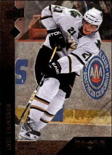 #86 Loui Eriksson - Dallas Stars - 2009-10 Upper Deck Black Diamond Hockey