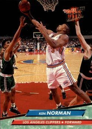 #86 Ken Norman - Los Angeles Clippers - 1992-93 Ultra Basketball