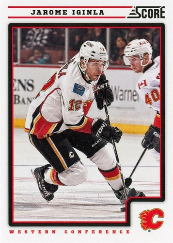 #86 Jarome Iginla - Calgary Flames - 2012-13 Score Hockey