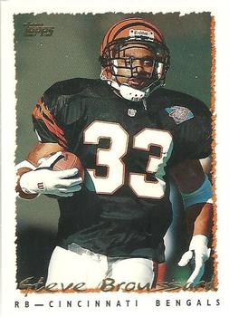 #86 Steve Broussard - Cincinnati Bengals - 1995 Topps Football