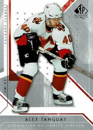 #86 Alex Tanguay - Calgary Flames - 2006-07 SP Authentic Hockey