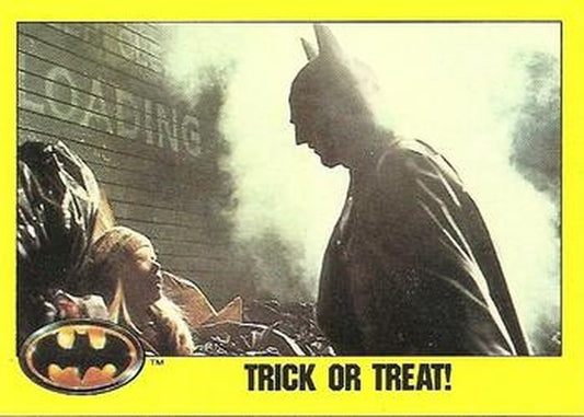 #186 Trick or Treat! - 1989 Topps Batman