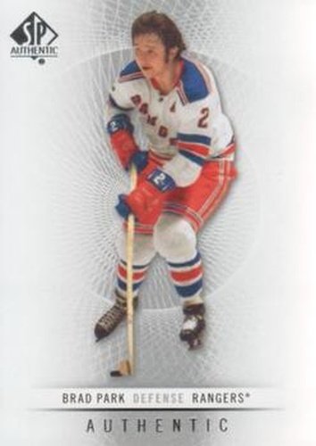 #86 Brad Park - New York Rangers - 2012-13 SP Authentic Hockey