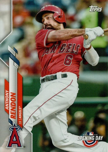 #86 Anthony Rendon - Los Angeles Angels - 2020 Topps Opening Day Baseball