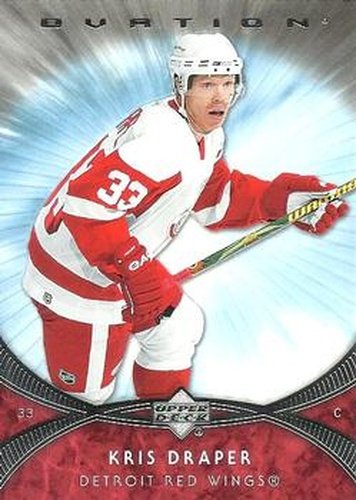 #86 Kris Draper - Kris Draper - 2007-08 Upper Deck Ovation Hockey