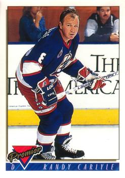 #86 Randy Carlyle - Winnipeg Jets - 1993-94 O-Pee-Chee Premier Hockey