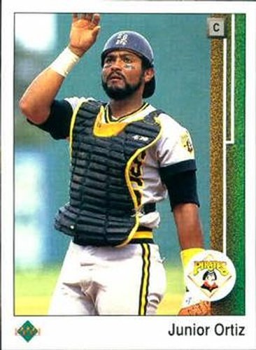#86 Junior Ortiz - Pittsburgh Pirates - 1989 Upper Deck Baseball
