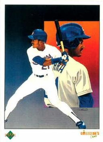 #686 Ruben Sierra - Texas Rangers - 1989 Upper Deck Baseball