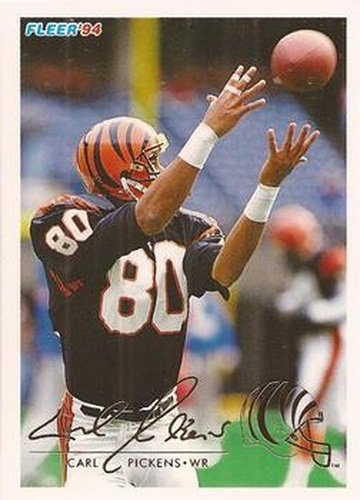 #86 Carl Pickens - Cincinnati Bengals - 1994 Fleer Football