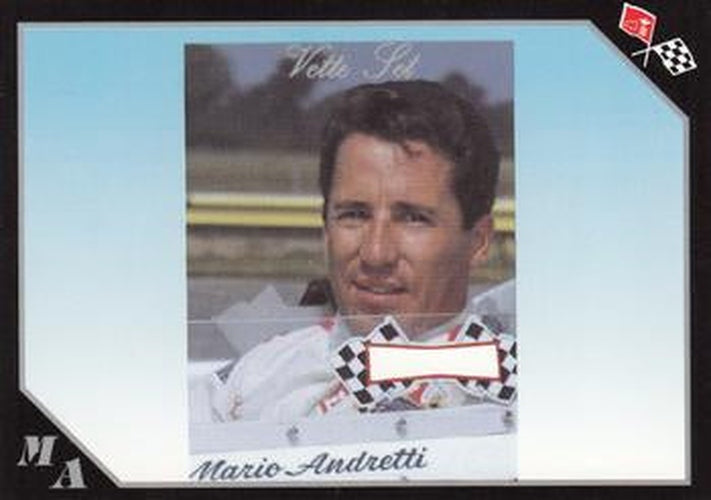 #86 Mario Andretti #2 of 6 - 1991 Collect-A-Card Vette Set