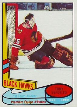 #86 Tony Esposito - Chicago Blackhawks - 1980-81 O-Pee-Chee Hockey