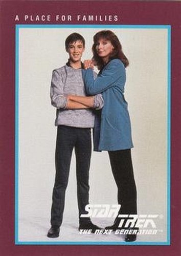 #86 Place for Families, A - 1991 Impel Star Trek 25th Anniversary