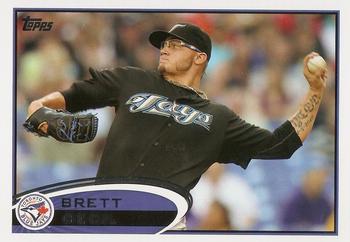 #86 Brett Cecil - Toronto Blue Jays - 2012 Topps Baseball