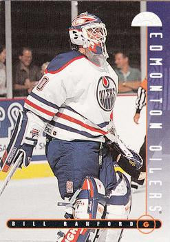 #86 Bill Ranford - Edmonton Oilers - 1995-96 Leaf Hockey