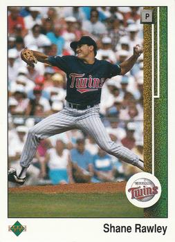#786 Shane Rawley - Minnesota Twins - 1989 Upper Deck Baseball