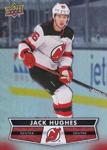 #86 Jack Hughes - New Jersey Devils - 2021-22 Upper Deck Tim Hortons Hockey