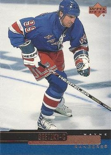 #86 Wayne Gretzky - New York Rangers - 1999-00 Upper Deck Hockey