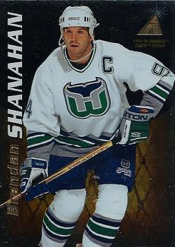 #86 Brendan Shanahan - Hartford Whalers - 1995-96 Zenith Hockey