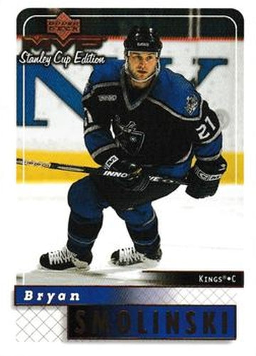 #86 Bryan Smolinski - Los Angeles Kings - 1999-00 Upper Deck MVP Stanley Cup Edition Hockey