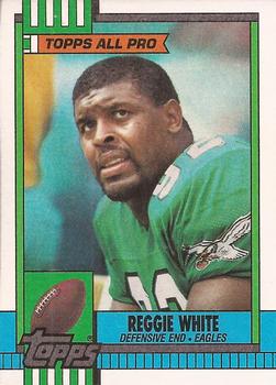 #86 Reggie White - Philadelphia Eagles - 1990 Topps Football