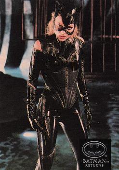 #86 The grinning, distantly sinister Shreck logo - 1992 Stadium Club Batman Returns