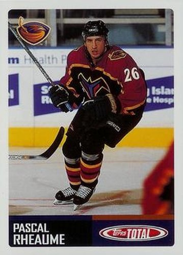 #86 Pascal Rheaume - Atlanta Thrashers - 2002-03 Topps Total Hockey