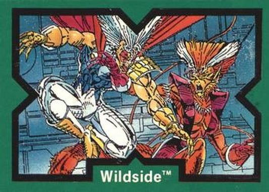 #86 Wildside - 1991 Marvel Comic Images X-Force