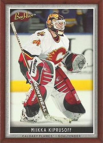 #86 Miikka Kiprusoff - Calgary Flames - 2006-07 Upper Deck Beehive Hockey