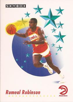 #486 Rumeal Robinson - Atlanta Hawks - 1991-92 SkyBox Basketball