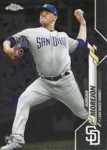 #86 Adrian Morejon - San Diego Padres - 2020 Topps Chrome Baseball