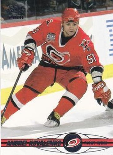 #86 Andrei Kovalenko - Carolina Hurricanes - 2000-01 Pacific Hockey