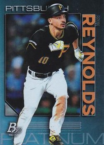 #86 Bryan Reynolds - Pittsburgh Pirates - 2020 Bowman Platinum Baseball