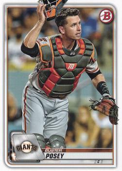 #86 Buster Posey - San Francisco Giants - 2020 Bowman Baseball