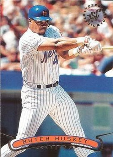 #86 Butch Huskey - New York Mets - 1996 Stadium Club Baseball
