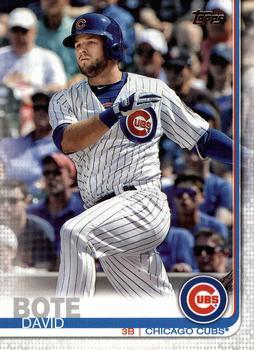 #86 David Bote - Chicago Cubs - 2019 Topps Baseball
