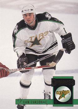 #86 Dean Evason - Dallas Stars - 1993-94 Donruss Hockey