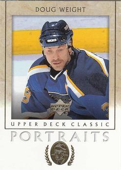 #86 Doug Weight - St. Louis Blues - 2002-03 Upper Deck Classic Portraits Hockey