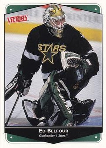 #86 Ed Belfour - Dallas Stars - 1999-00 Upper Deck Victory Hockey