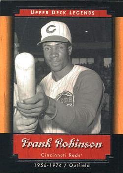 #86 Frank Robinson - Cincinnati Reds - 2001 Upper Deck Legends Baseball