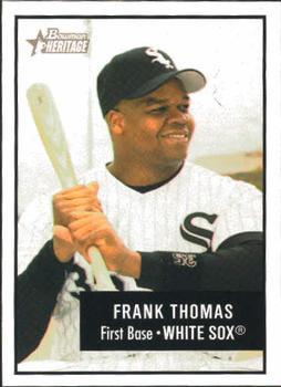#86 Frank Thomas - Chicago White Sox - 2003 Bowman Heritage Baseball
