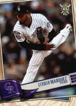 #86 German Marquez - Colorado Rockies - 2019 Topps Big League Baseball