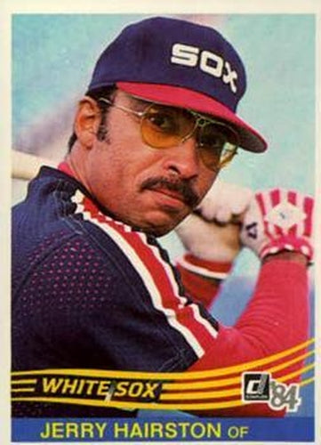 #86 Jerry Hairston - Chicago White Sox - 1984 Donruss Baseball