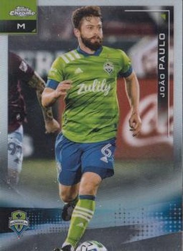#86 Joao Paulo - Seattle Sounders FC - 2021 Topps Chrome MLS Soccer