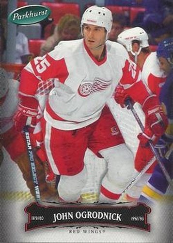 #86 John Ogrodnick - Detroit Red Wings - 2006-07 Parkhurst Hockey