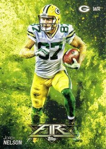 #86 Jordy Nelson - Green Bay Packers - 2014 Topps Fire Football