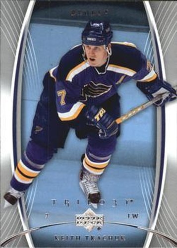 #86 Keith Tkachuk - St. Louis Blues - 2007-08 Upper Deck Trilogy Hockey