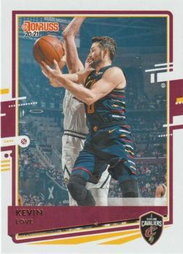 #86 Kevin Love - Cleveland Cavaliers - 2020-21 Donruss Basketball