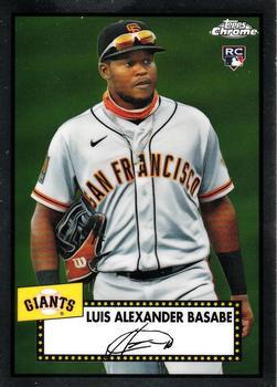 #86 Luis Alexander Basabe - San Francisco Giants - 2021 Topps Chrome Platinum Anniversary Baseball