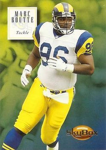 #86 Marc Boutte - Los Angeles Rams - 1994 SkyBox Premium Football